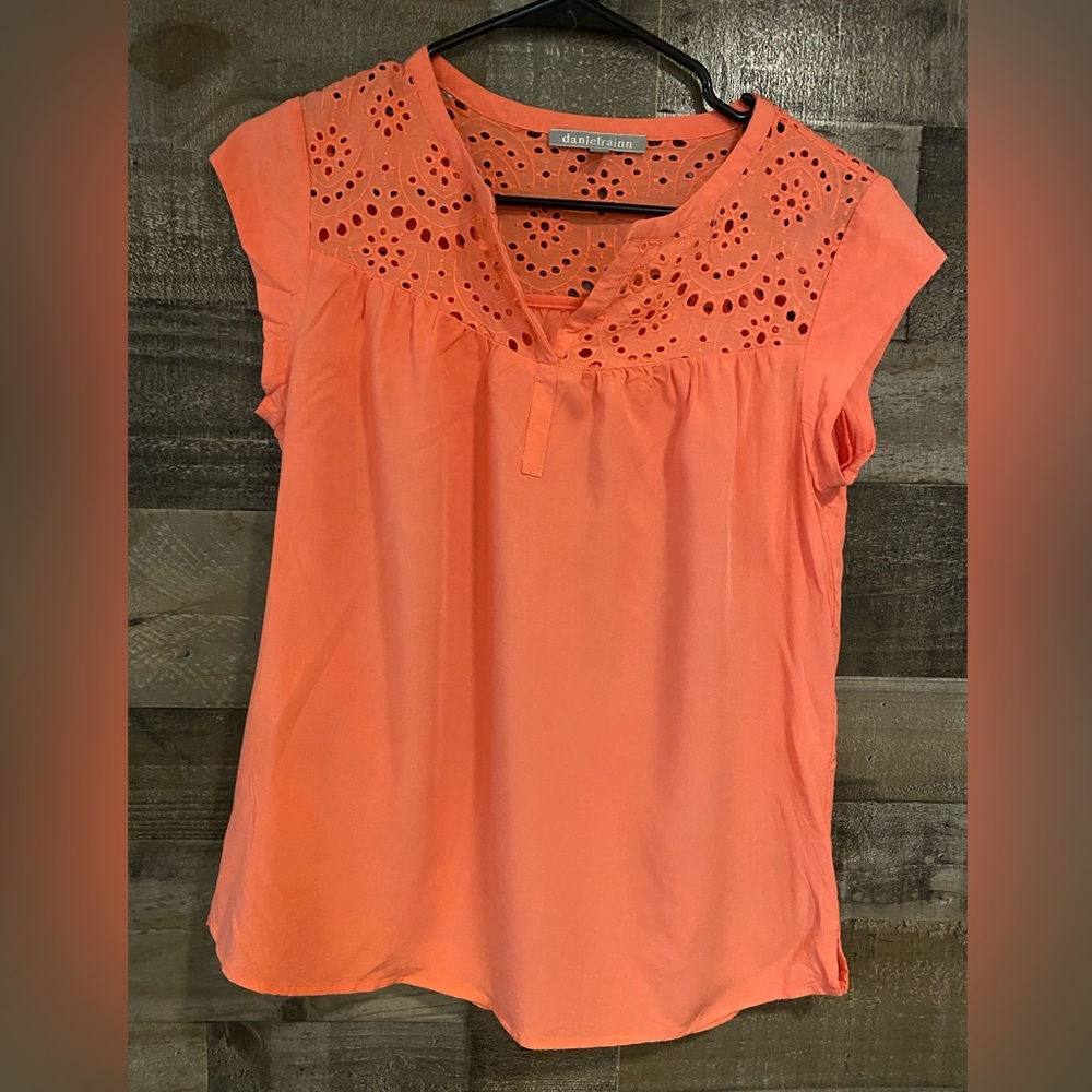 Daniel Rainn Coral Blouse